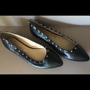 Back Studded Flats